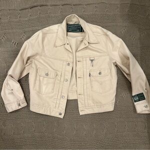 Levi's exclusive Reese Cooper collection Cream Jean Jacket